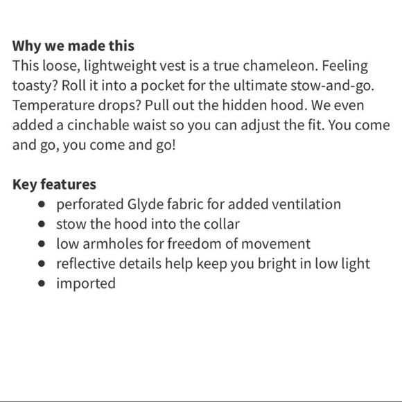 NWOT Lululemon Vest Top Size 2 Pack It Shirt Zip - Picture 6 of 10